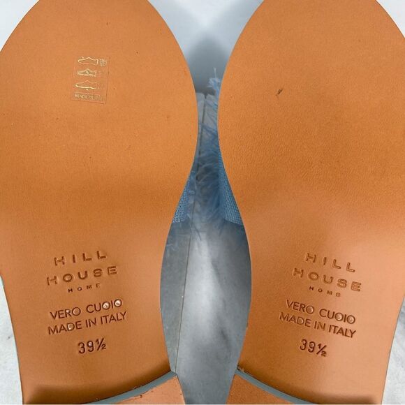 Hill House The City Slide Rhinestone Embellishment with Ostrich Feathers - Picture 7 of 10